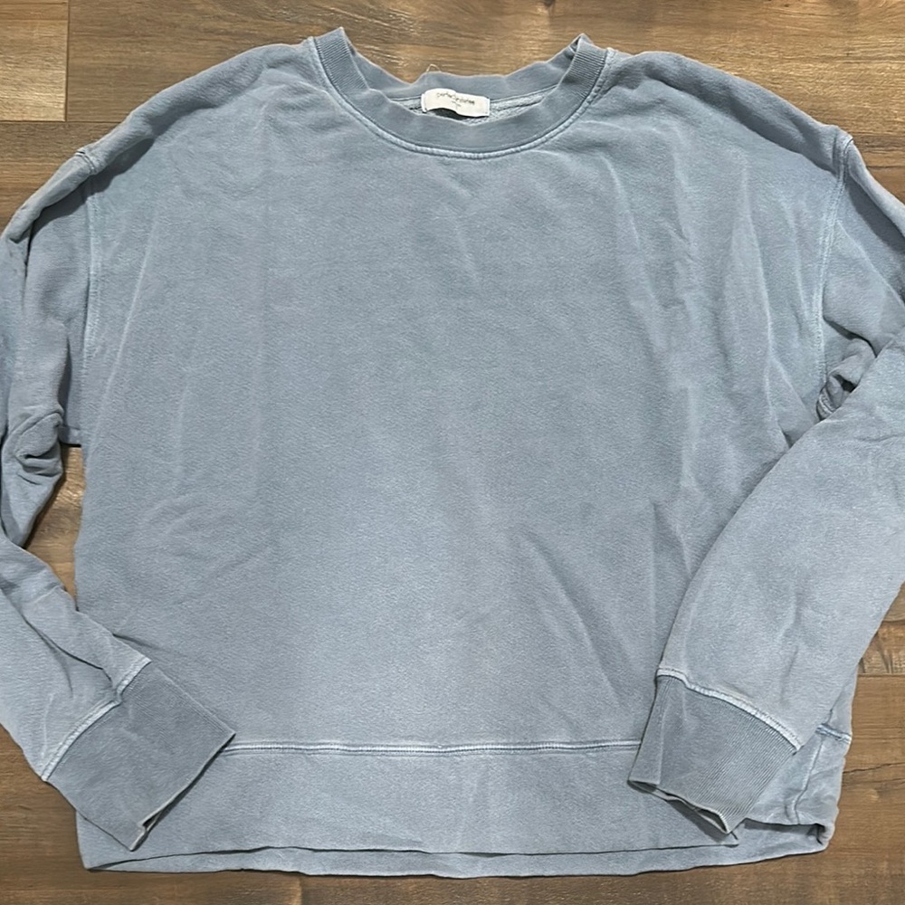 Perfectwhitetee Light Blue Crewneck